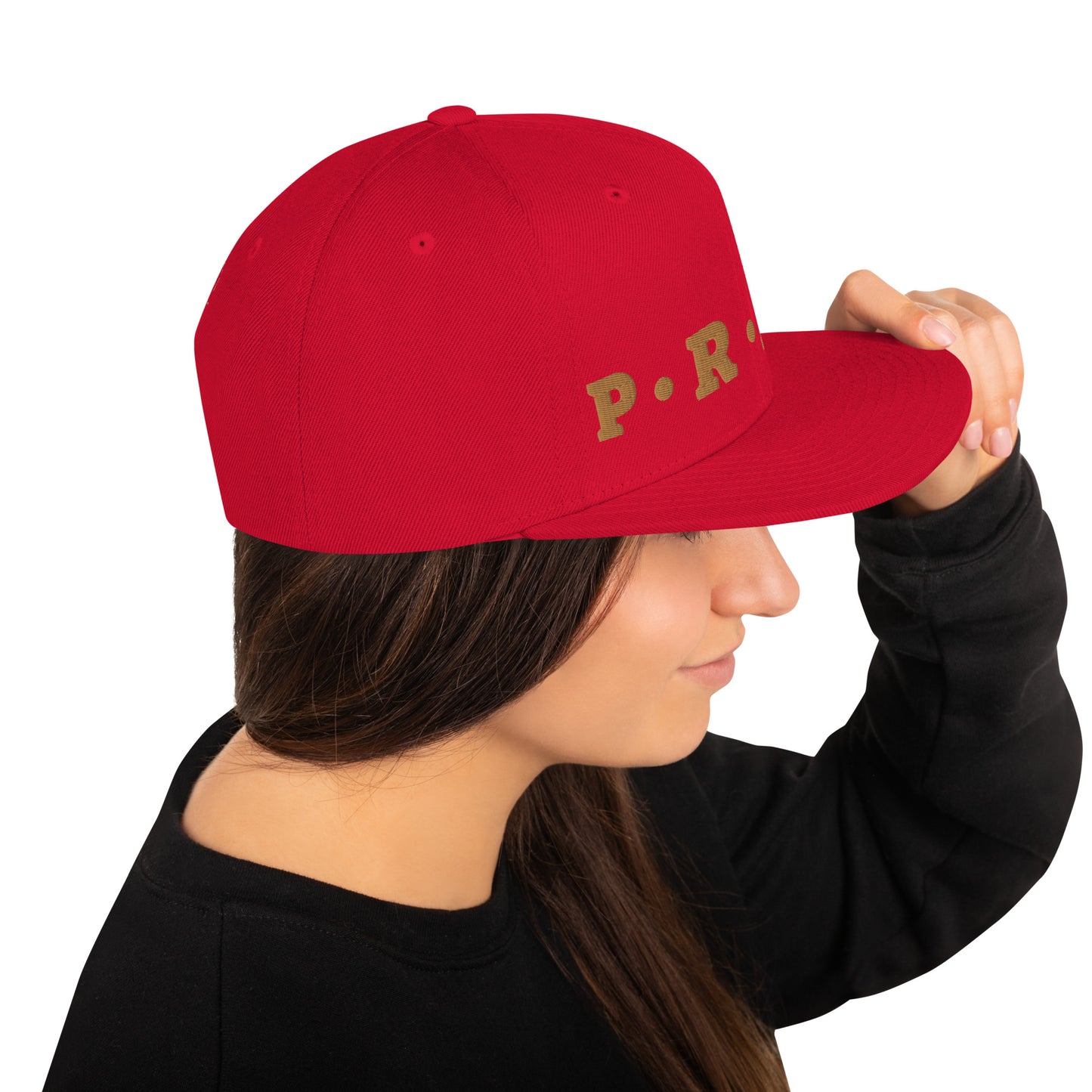 Pray - Classic Snapback Hat (Gold)