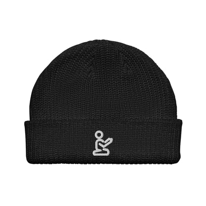 Pray White Embroidered Christian Fisherman Beanie