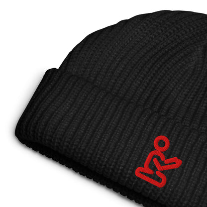 Pray Red Embroidered Christian Fisherman Beanie