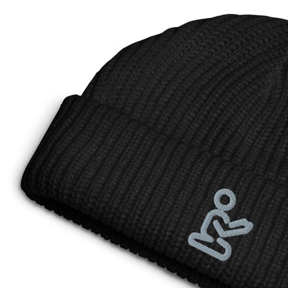 Pray Grey Embroidered Christian Fisherman Beanie