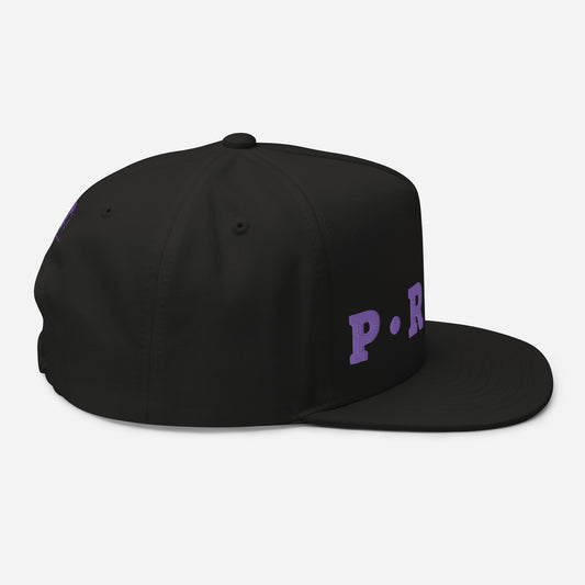 Pray Flat Bill Snapback Cap - Christian Faith Hat with Embroidered Design
