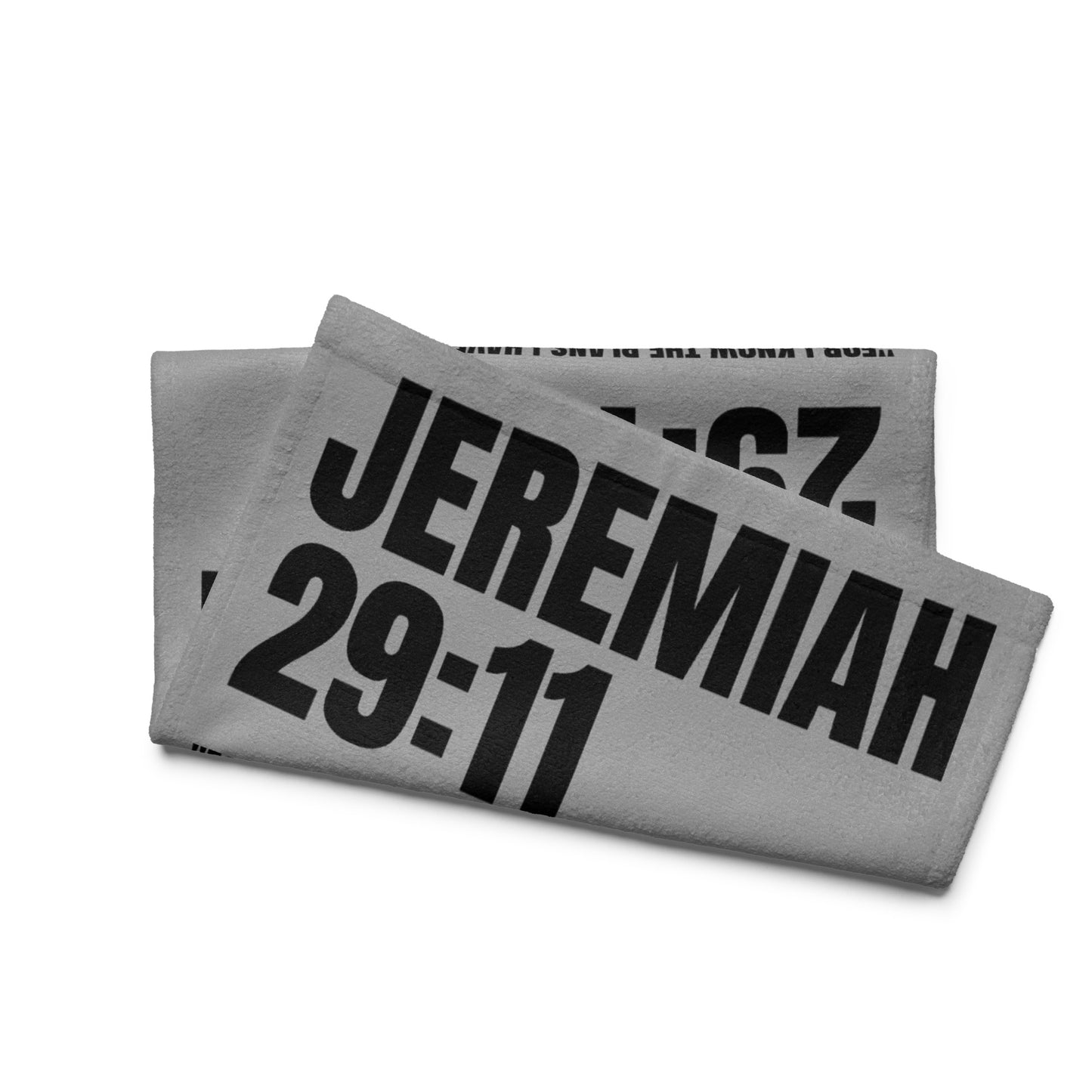 Jeremiah 29:11 Hand Towel - Inspirational Christian Bathroom Decor | GodWare
