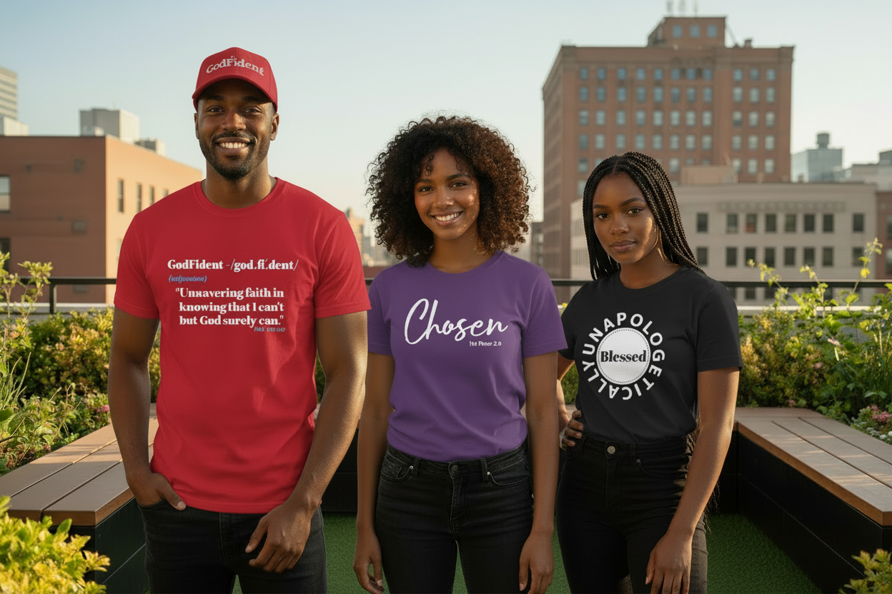 GodWare Three-Model Lifestyle Banner
