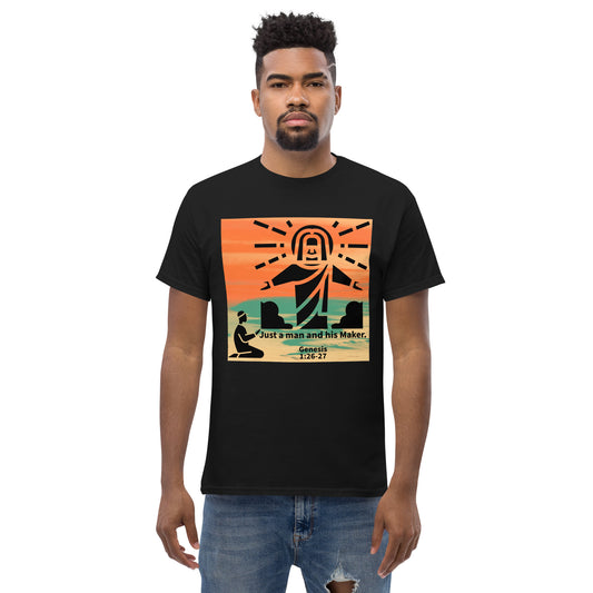 Just a Man - Men's classic cotton t-shirt