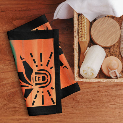 Just a Man Terry Hand towel - Orange