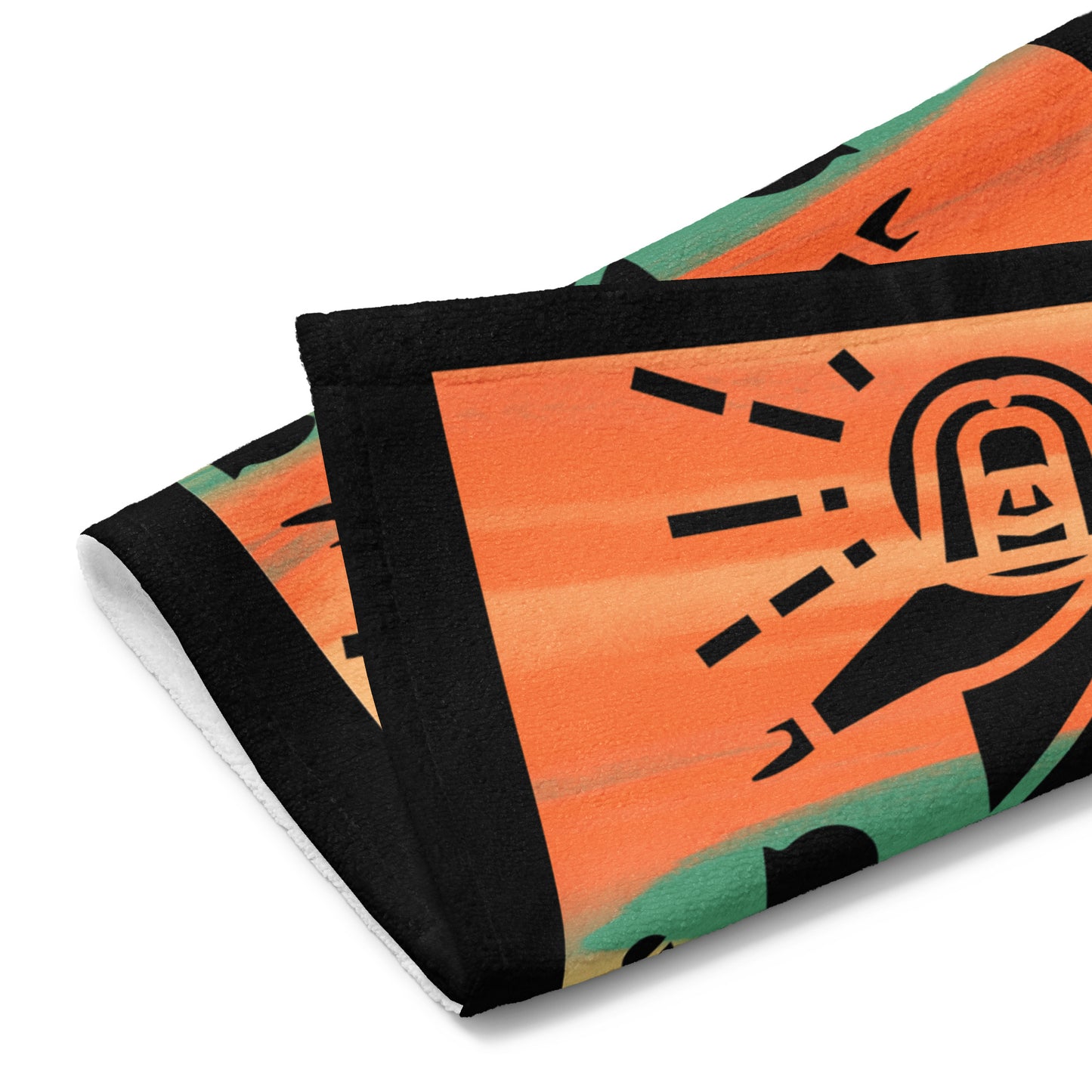 Just a Man Terry Hand towel - Orange