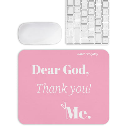 Dear God Mouse pad