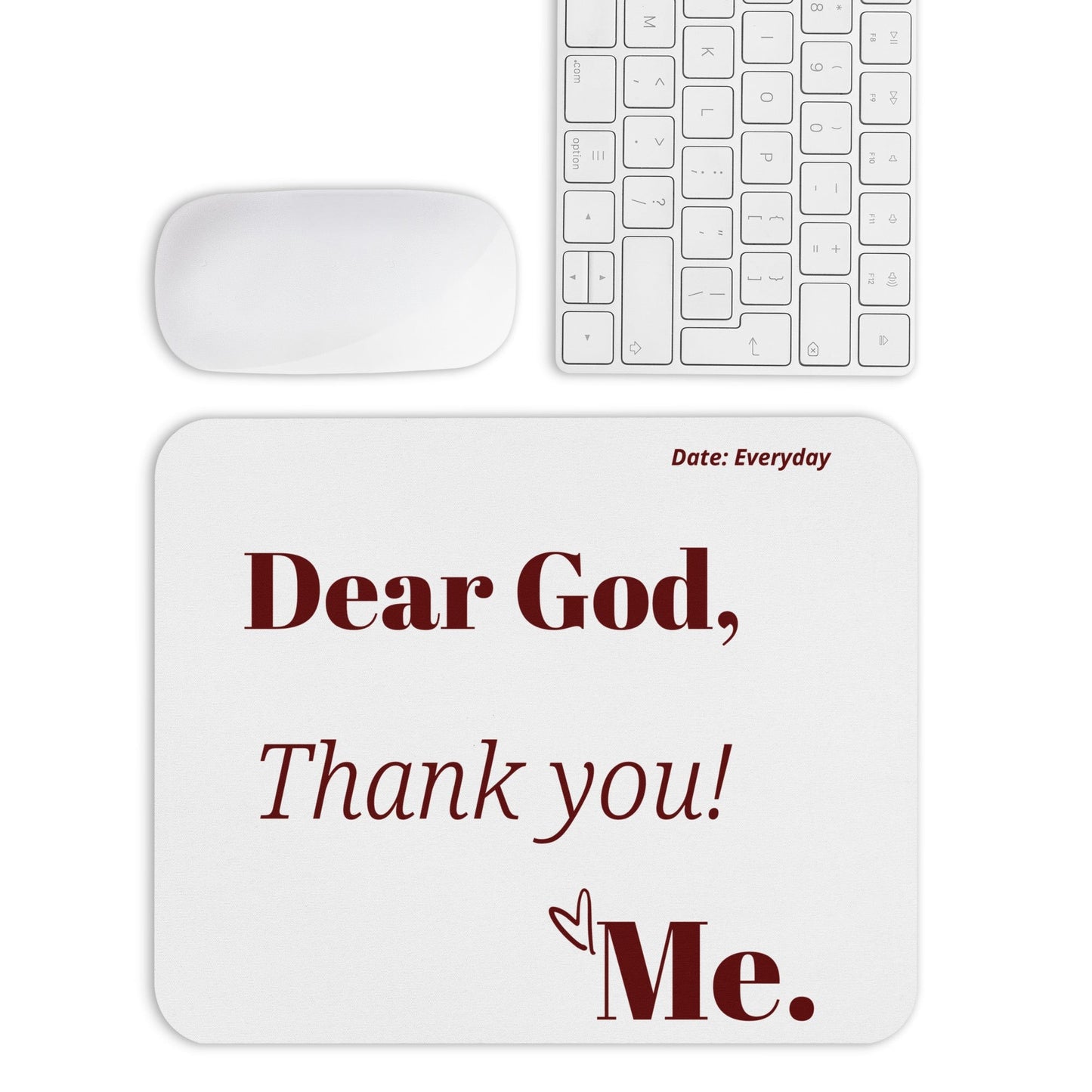 Dear God Mouse pad