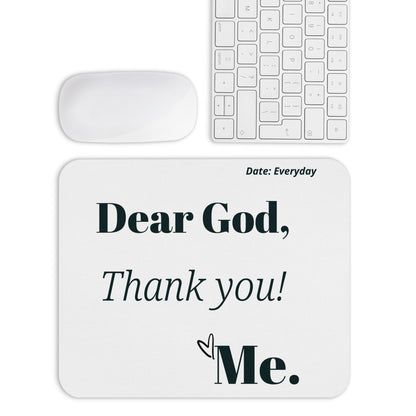 Dear God Mouse pad