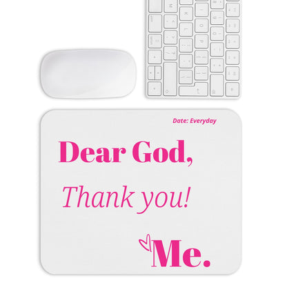 Dear God Mouse pad