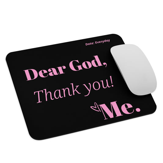 Dear God Mouse pad