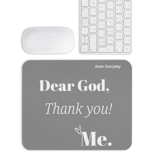 Dear God Mouse pad