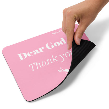 Dear God Mouse pad