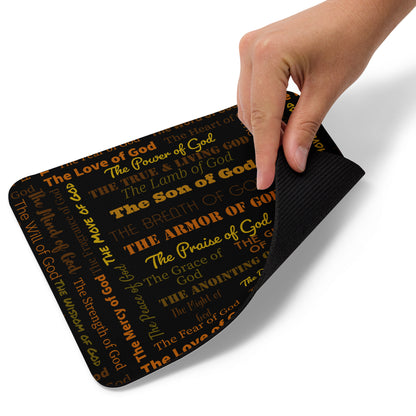 Inspirational Mouse pad - Attributes of God