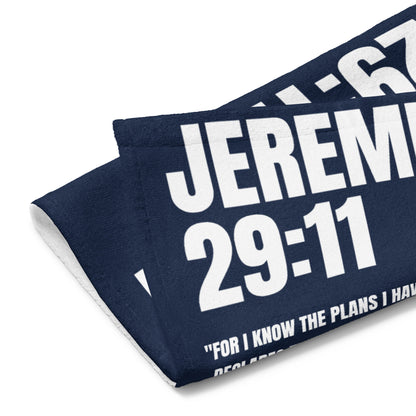 Jeremiah 29:11 Hand Towel - Inspirational Christian Bathroom Decor | GodWare
