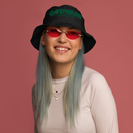 GodWare Organic Bucket Hat – Green | Christian Inspirational Headwear