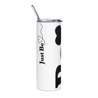 Be Inspired tumbler - White & Black