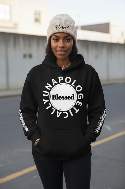 Unapologetically Blessed Hoodie & Blessed Beanie Lifestyle