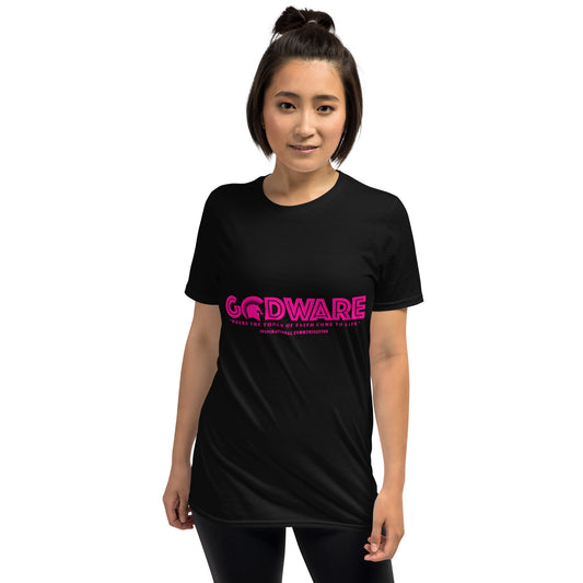 Godware Logo Softstyle Unisex T-Shirt (pink)