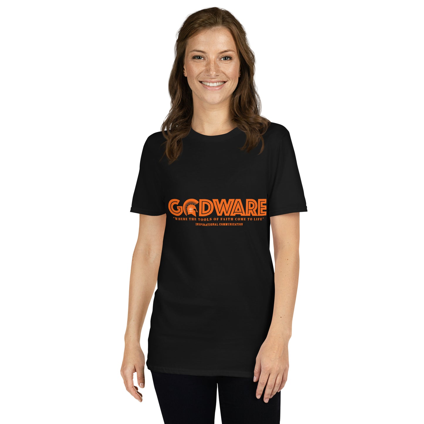 Godware Logo Softstyle Unisex T-Shirt (Orange)
