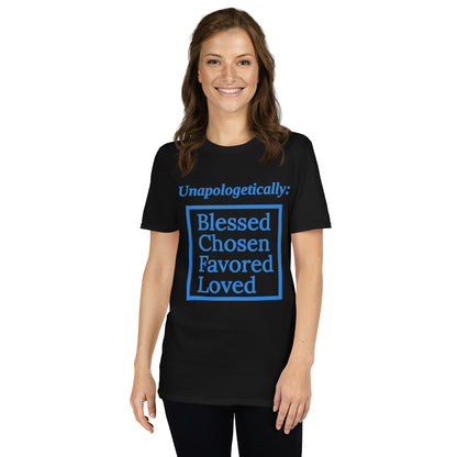 Unapologetic Short-Sleeve Unisex T-Shirt - Detroit Blue