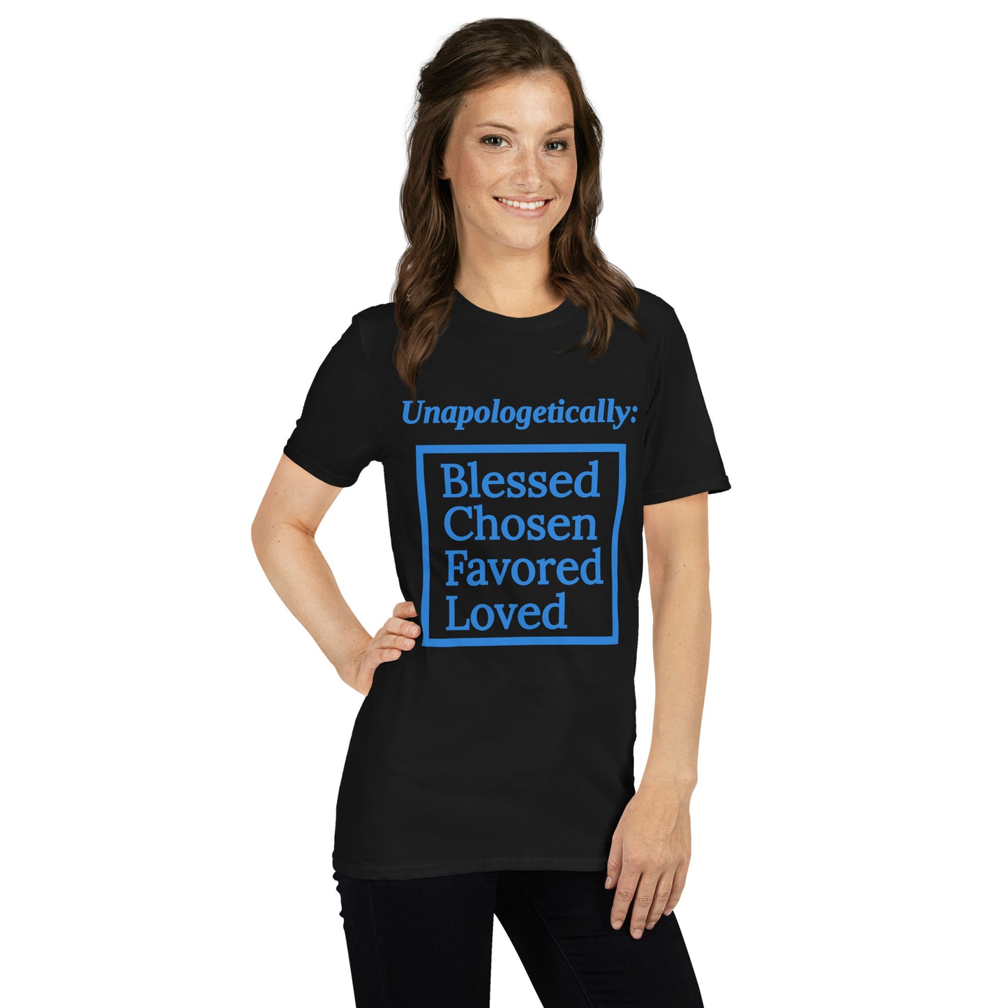 Unapologetic Short-Sleeve Unisex T-Shirt - Detroit Blue