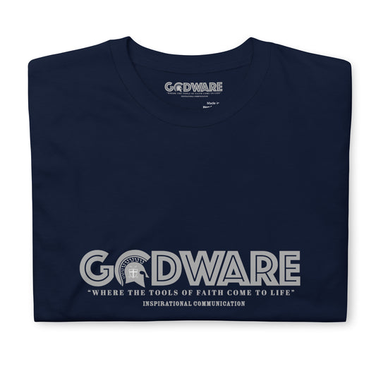 Godware Logo Softstyle Unisex T-Shirt (Grey print)