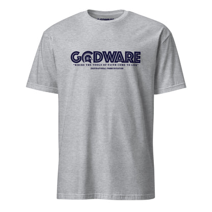 Godware Logo short-sleeved Unisex t-shirt - Navy print