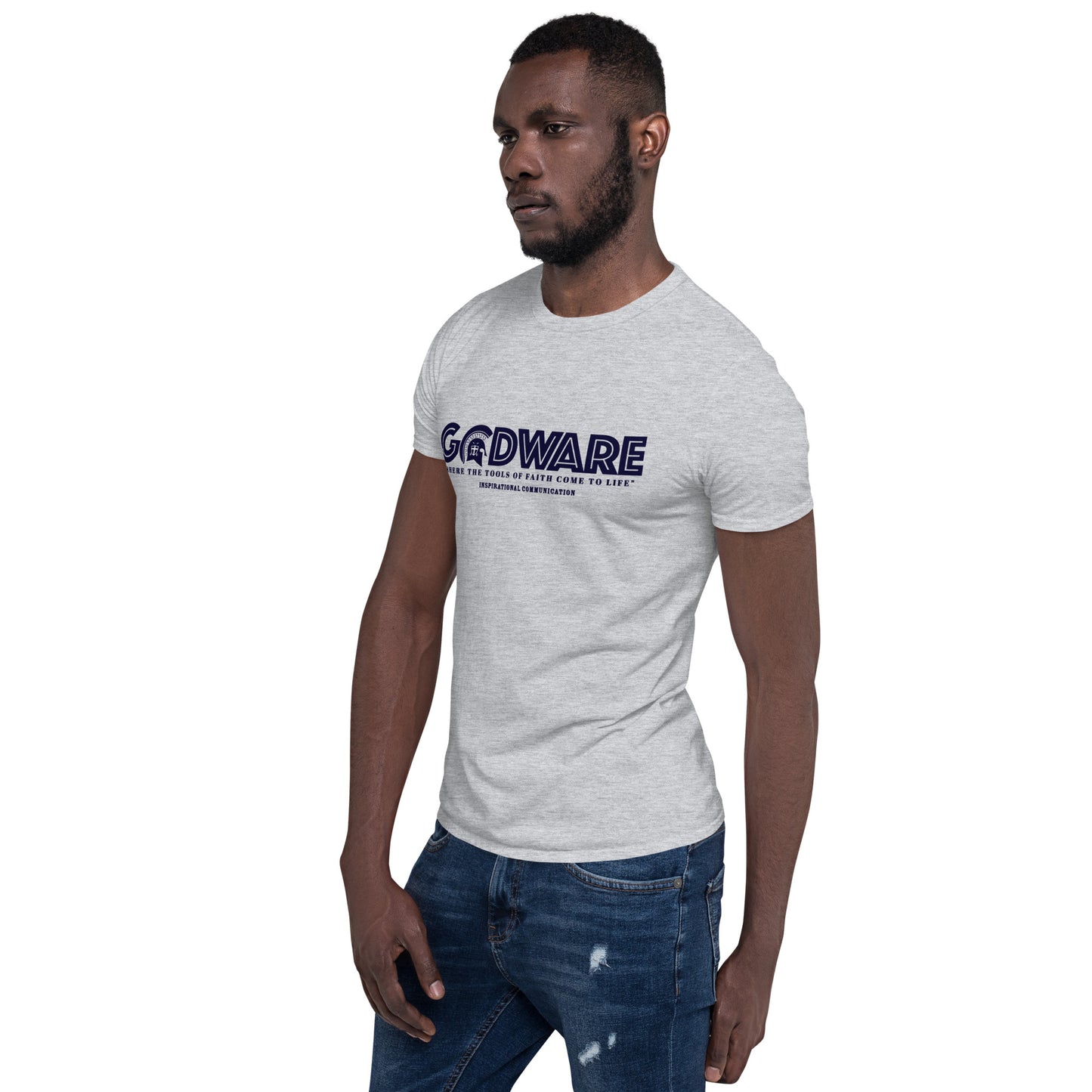 Godware Logo short-sleeved Unisex t-shirt - Navy print