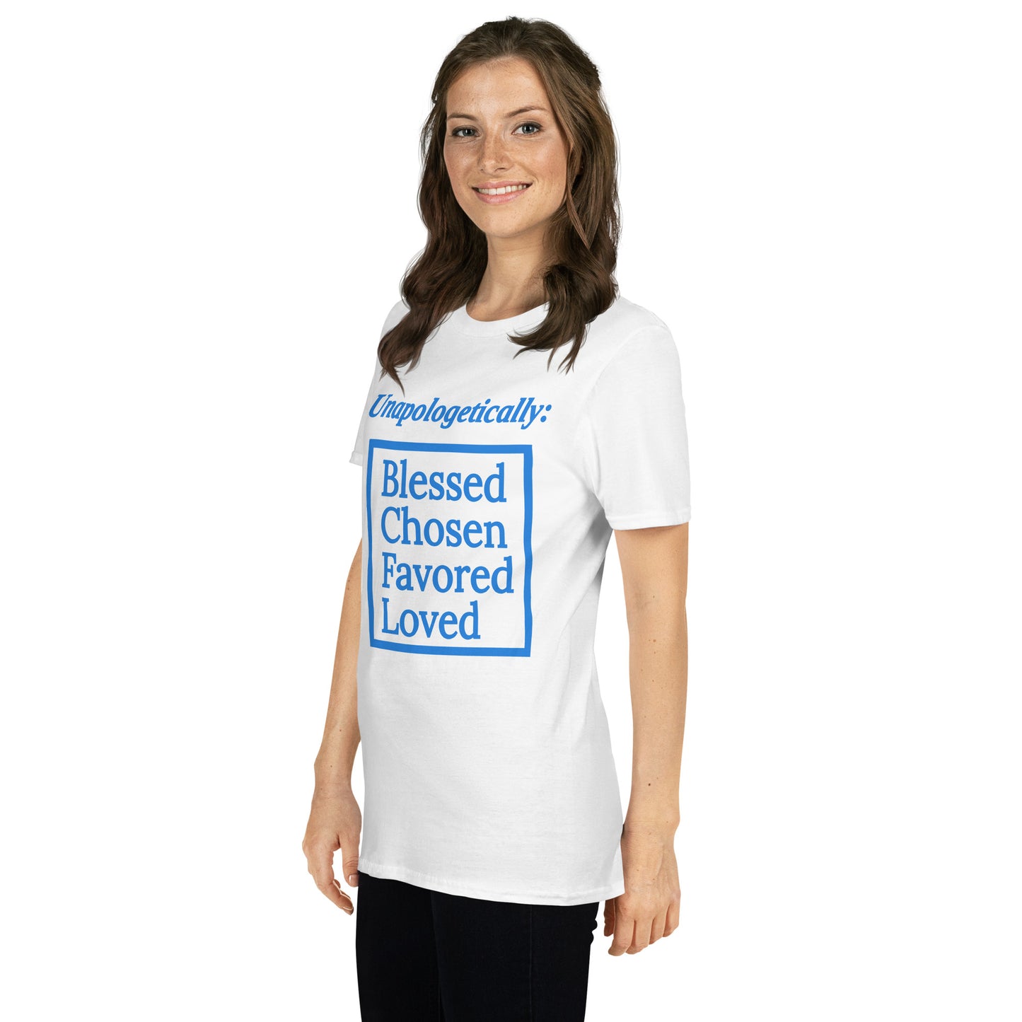 Unapologetic Short-Sleeve Unisex T-Shirt - Detroit Blue