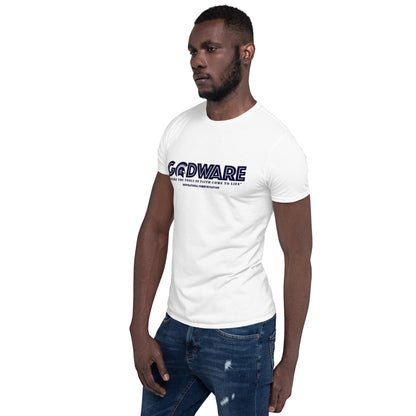 Godware Logo short-sleeved Unisex t-shirt - Navy print