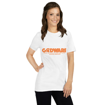 Godware Logo Softstyle Unisex T-Shirt (Orange)