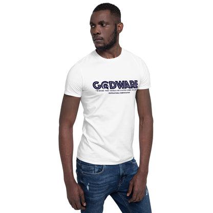 Godware Logo short-sleeved Unisex t-shirt - Navy print