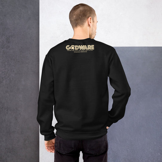 My Tribe Inspirational Sweatshirt - Earthtone Angel Print
