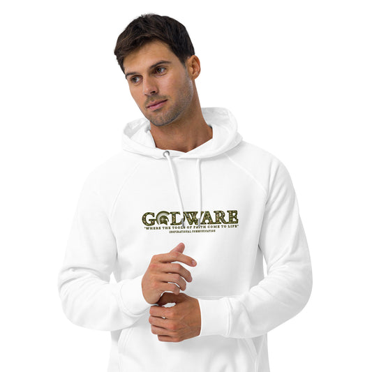 Godware Logo Organic Unisex eco hoodie - Camo print