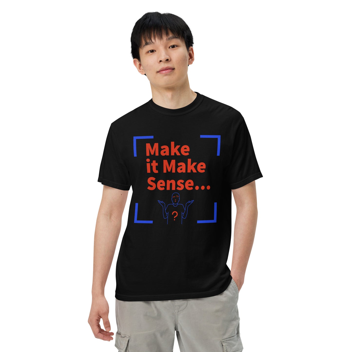 Make Sense Men's t-shirt - Multi blue