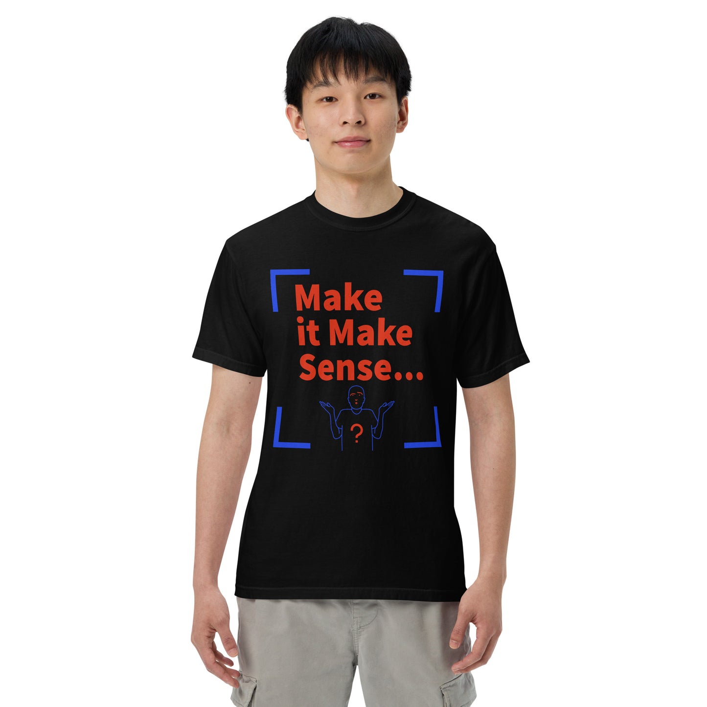 Make Sense Men's t-shirt - Multi blue