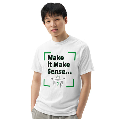 Make Sense Men's t-shirt - Multi green