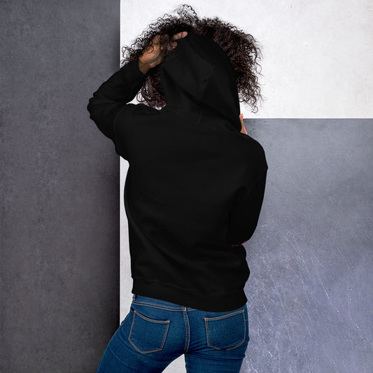 Pray Unisex Hoodie - Christian Inspirational Pullover (Pink Multi)