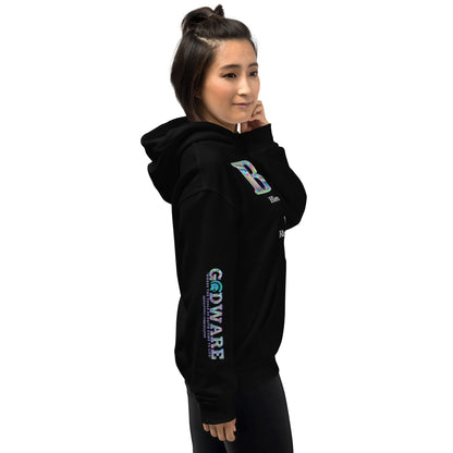 Be Inspired Unisex Hoodie -  Iridescent matte print