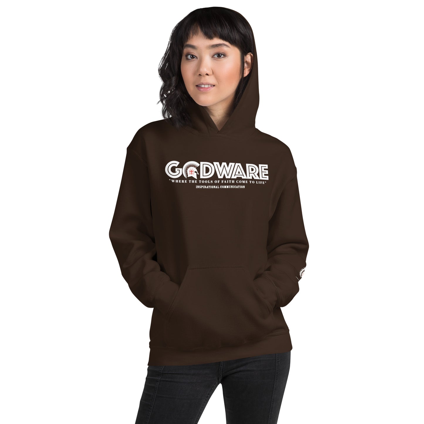 Godware Logo Unisex Hoodie - White Print