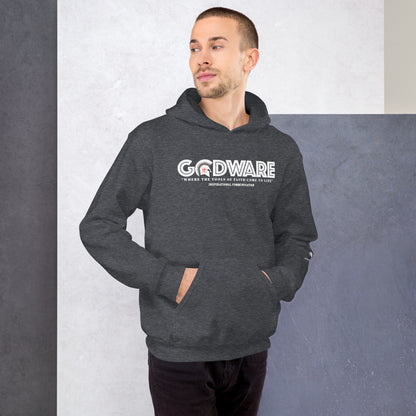 Godware Logo Unisex Hoodie - White Print