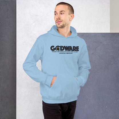 Godware Logo Unisex Hoodie - Black Print