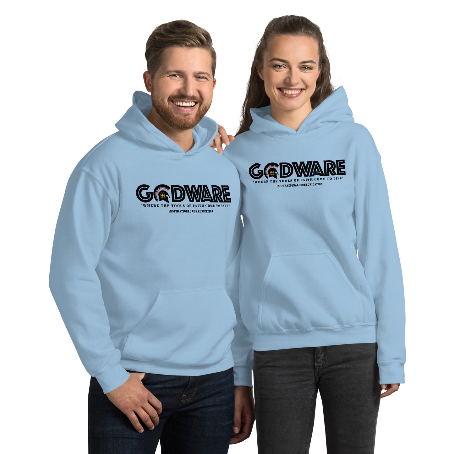 Godware Logo Unisex Hoodie - Black Print