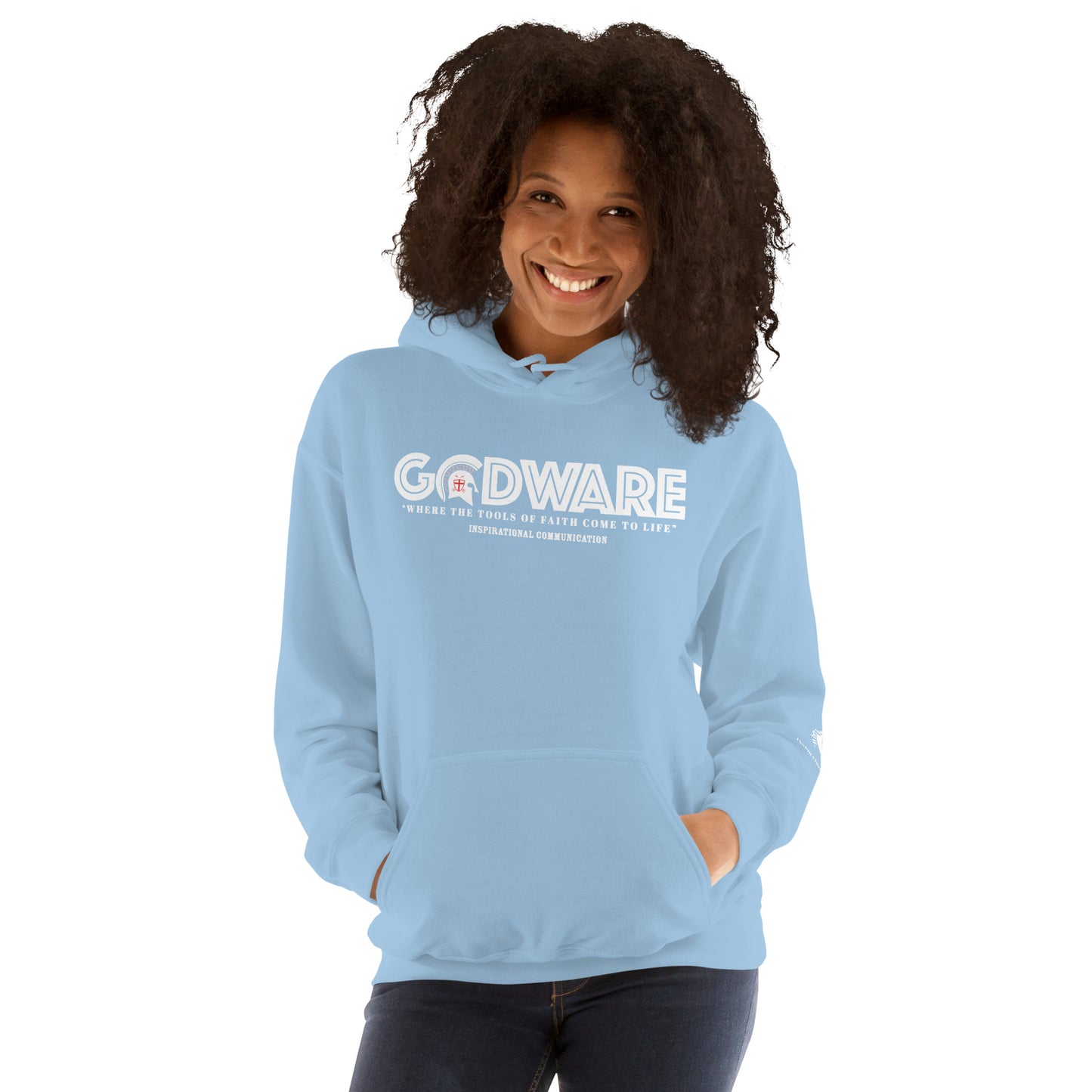 Godware Logo Unisex Hoodie - White Print