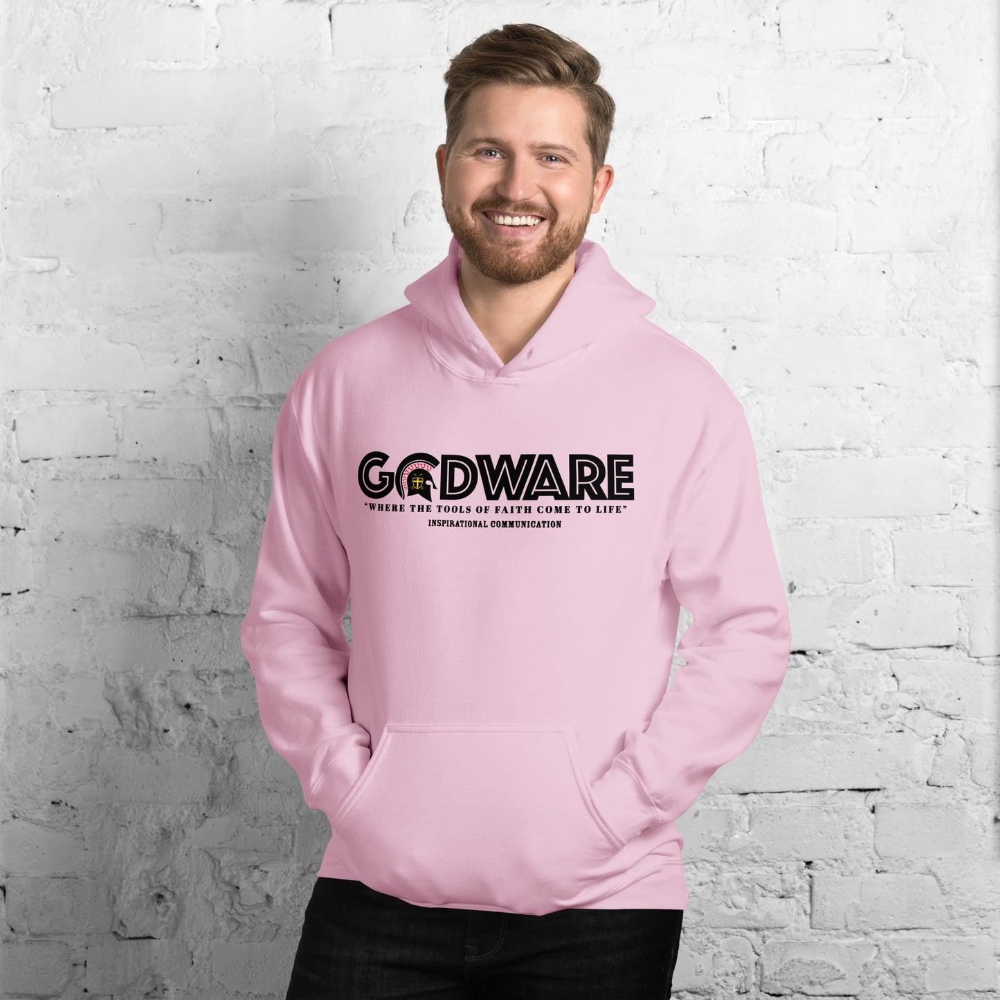 Godware Logo Unisex Hoodie - Black Print