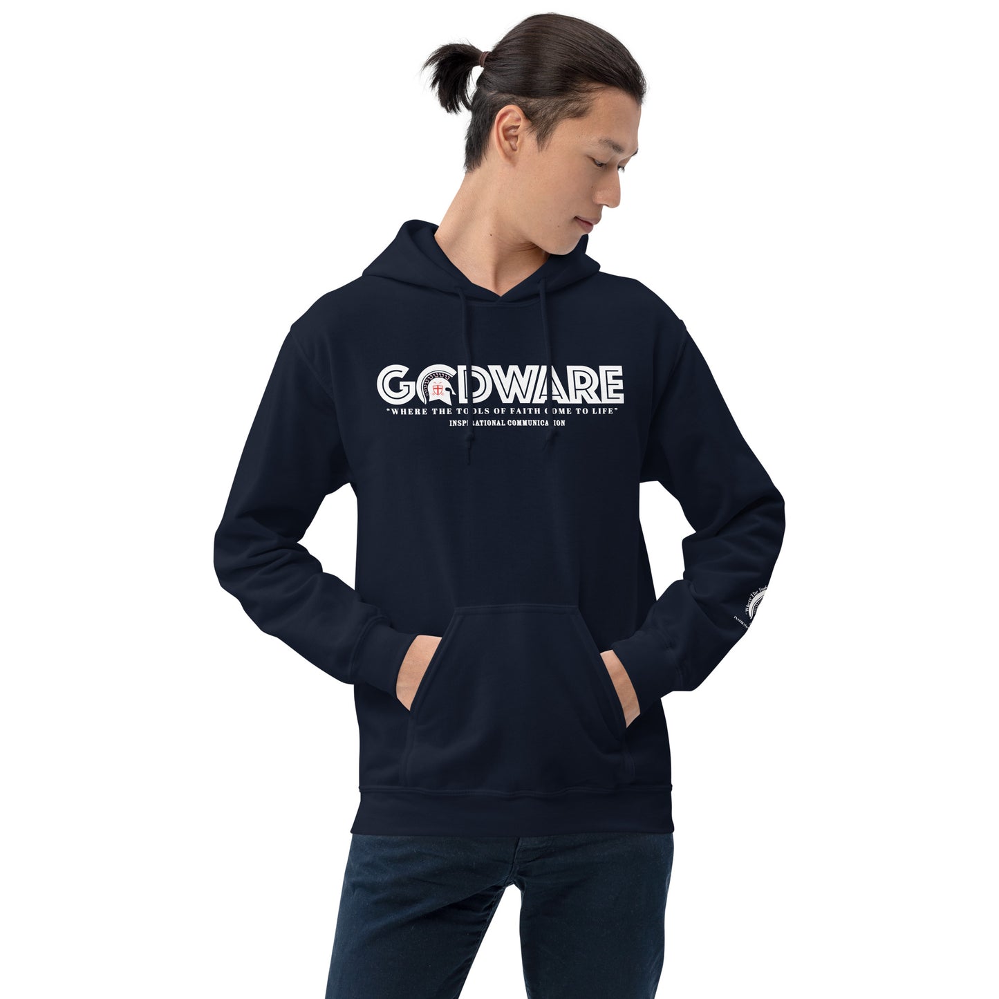 Godware Logo Unisex Hoodie - White Print