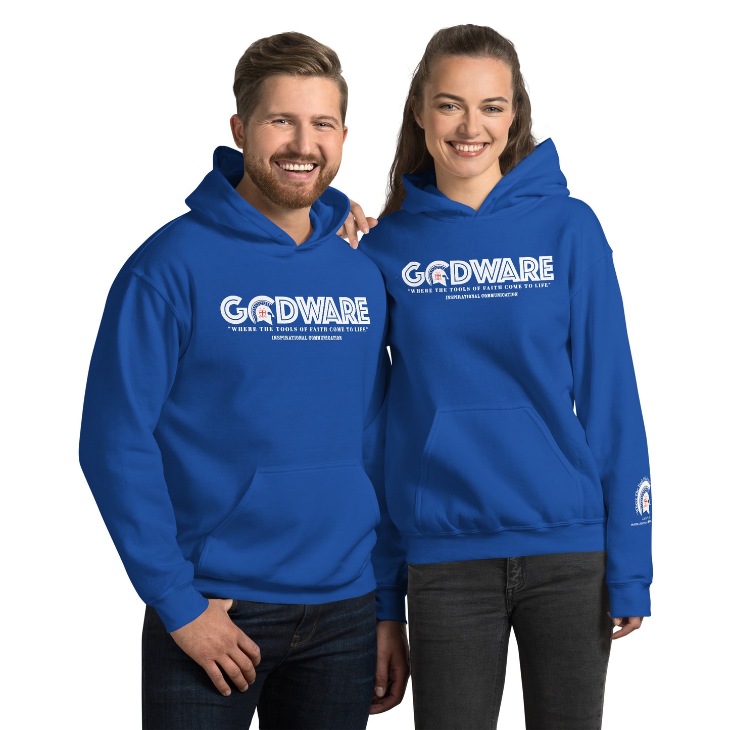 Godware Logo Unisex Hoodie - White Print