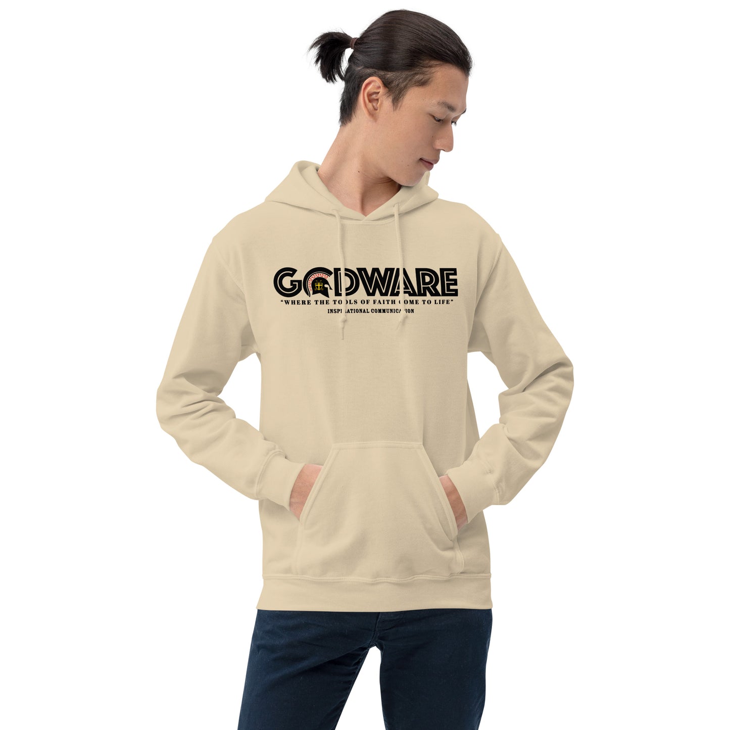 Godware Logo Unisex Hoodie - Black Print