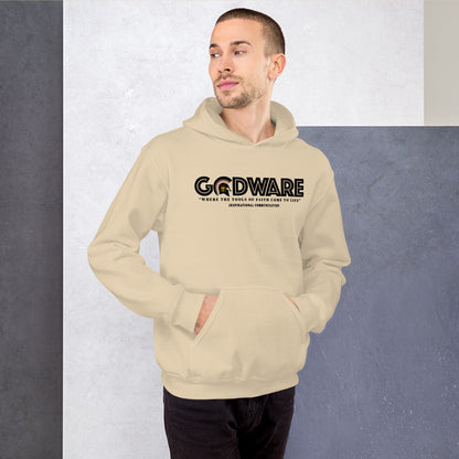 Godware Logo Unisex Hoodie - Black Print